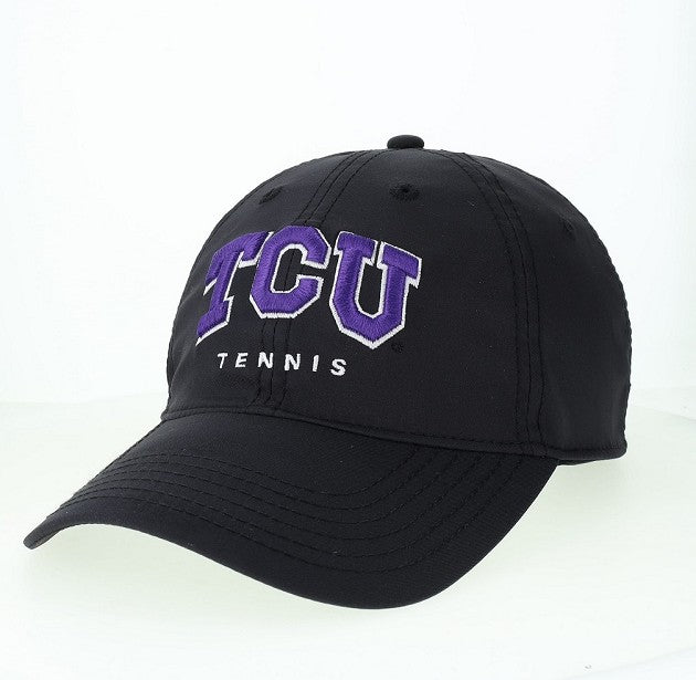 TCU Tennis Hat Black CFA