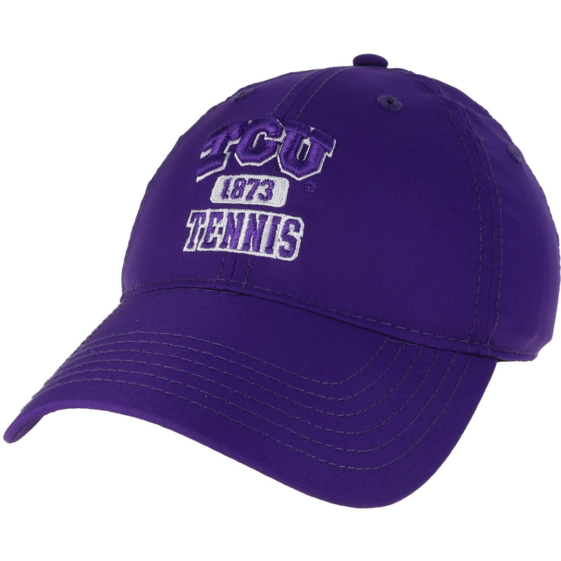 Legacy TCU Tennis Purple Cool Fit Adjustable CFA Hat