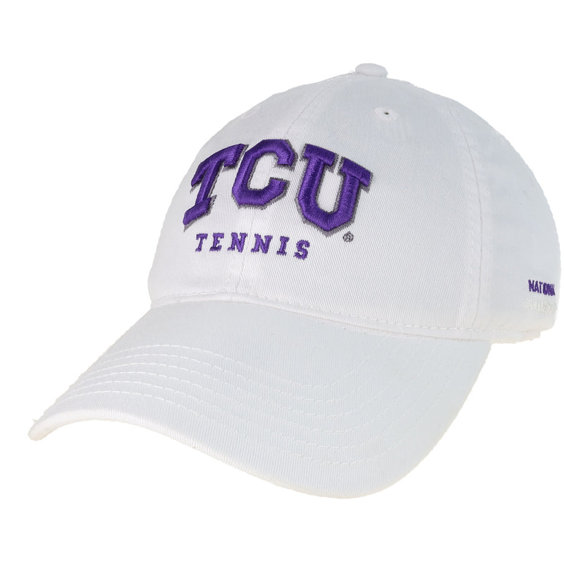 Legacy TCU Tennis White EZA Hat