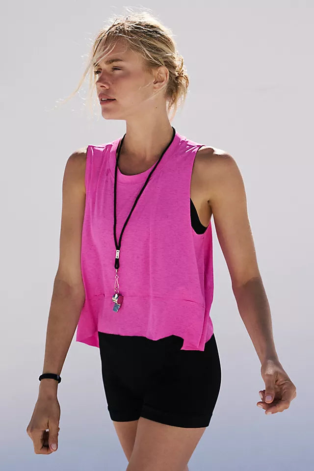 Free People Tempo Tank Electric Sunset