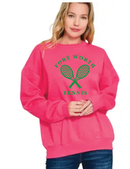 Sweatshirt Fort Worth Tennis embroidered