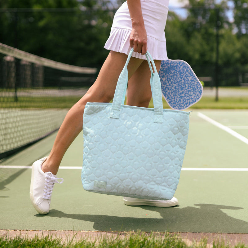 Ame & Lulu Pickleball Carry All Dusty Blue