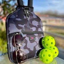 Taylor Gray Camo Pickleball Paddle Cover