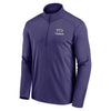 Nike TCU Intensity 1/4 Zip Tops Purple and Gunsmoke