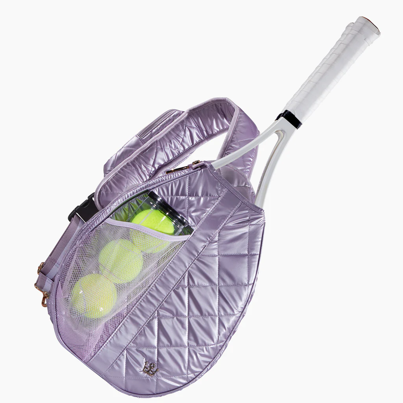 Oliver Thomas Lavender Metallic Maxed Out Tennis Pickle Sling
