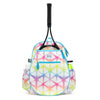Ame & Lulu Rainbow Shibori Tennis Backpack
