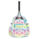Ame & Lulu Rainbow Shibori Tennis Backpack