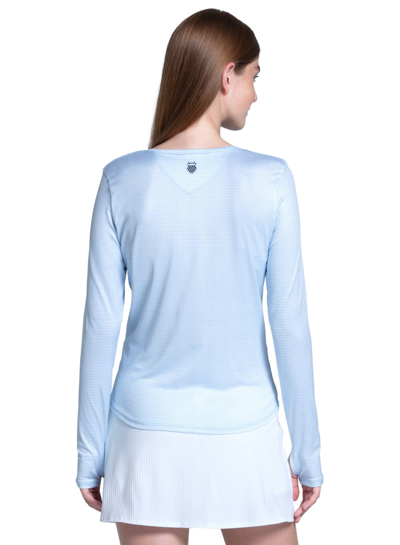 Lucky in Love K-Swiss Action Long Sleeve Blue