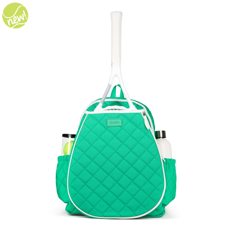Ame & Lulu Quilted Jade Game on Tennis Backpack
