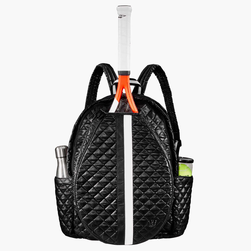 Oliver Thomas Black and White 24 + 7 Tennis Backpack